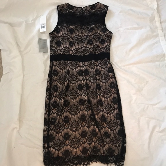 Maggy London Petites Floral Lace Sheath Dress - Picture 7 of 7
